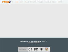 Tablet Screenshot of integotech.com